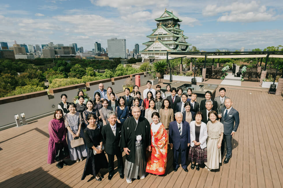 日本とカナダを融合したファンタスティックな結婚式