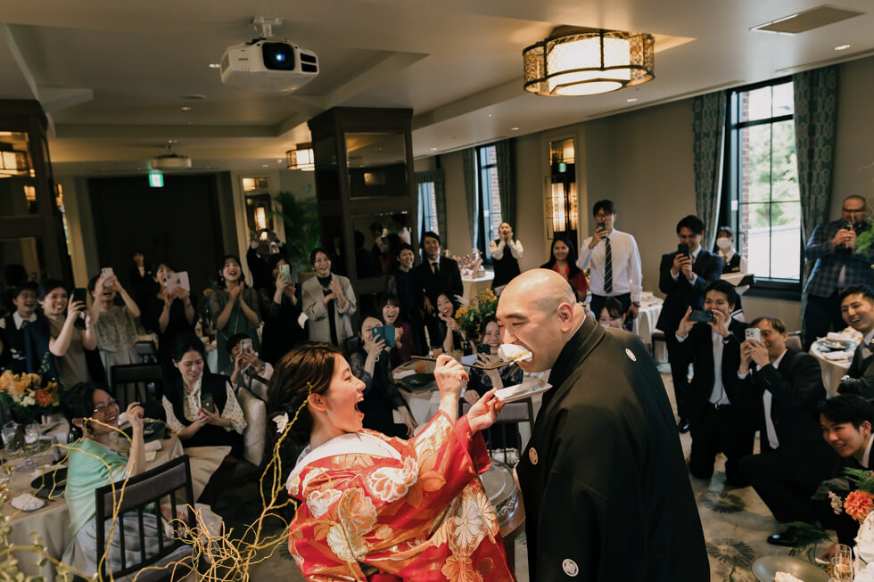 日本とカナダを融合したファンタスティックな結婚式