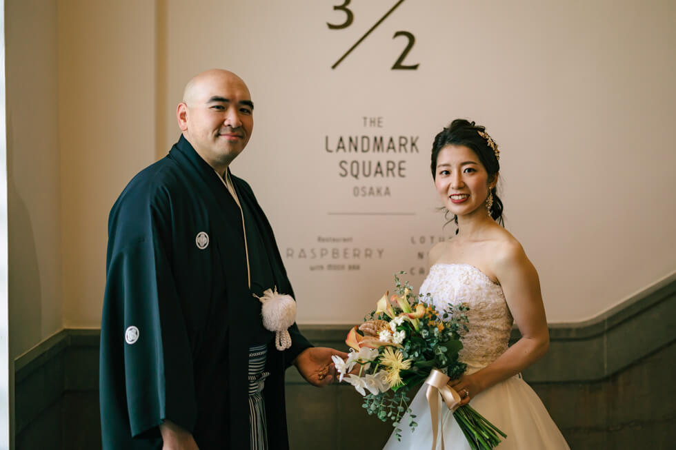 日本とカナダを融合したファンタスティックな結婚式