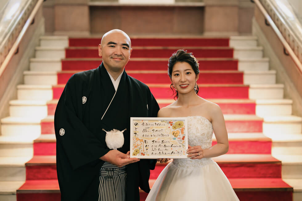 日本とカナダを融合したファンタスティックな結婚式