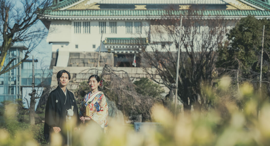 【和装 | 12~2月限定】この時期だけ土日祝日料金無料 ― 大阪城公園ロケーション撮影プラン 【和装 | 12~2月限定】この時期だけ土日祝日料金無料 ― 大阪城公園ロケーション撮影プラン