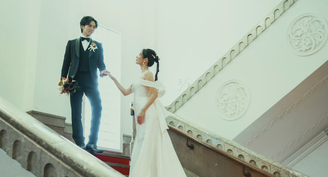 【洋装】12月20日∼2月28日撮影限定 / 新郎新婦衣装グレードアップ差額半額プラン